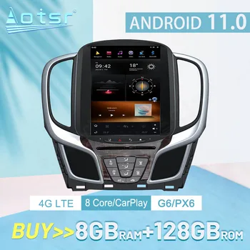 128 ГБ Для Buick Lacrosse 2015 PX6/G6 Carplay Android 11 Автомобильный Стерео Радио Мультимедийный Плеер GPS Навигация Авто Аудио Головное Устройство